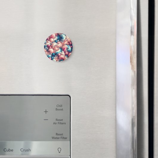 Baumwollzucker-Bubble-Gum Magnet (In Situ (Kühlschrank))