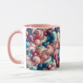 Baumwollzucker-Bubble-Gum Tasse (Links)
