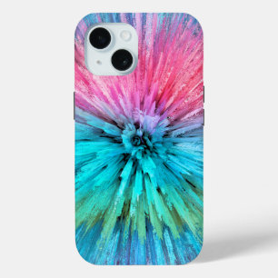 Baumwollzucker-Energieausbruch-Fraktal-Kunst Case-Mate iPhone Hülle