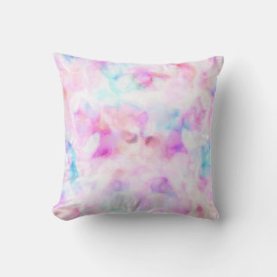 Baumwollzucker-Farben Watercolor Glam Kissen