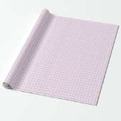 Baumwollzucker-Gingham-Geschenkpapier Geschenkpapier (Ungerollt)