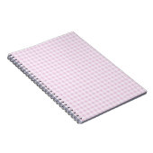 Baumwollzucker-Gingham Notizblock (Rechte Seite)
