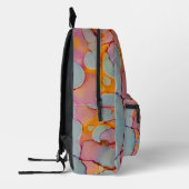 Baumwollzucker-Mirage Bedruckter Rucksack (Links)
