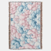 Baumwollzuckerwolken Decke (Vorderseite Vertikal)