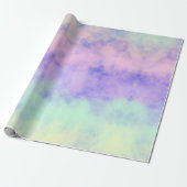 Baumwollzuckerwolken Geschenkpapier (Ungerollt)