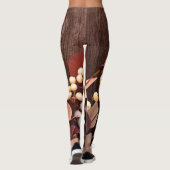 Baumwollzweig für Frauen in Leggings-Baumwolle auf Leggings (Rückseite)