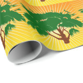 Baumwrapping Papier Geschenkpapier (Rolleneckpunkt)
