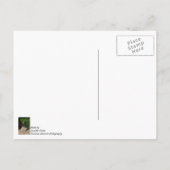 Baumwurzel Erweiterung Postkarte (Rückseite)