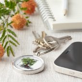 Baumwurzeln schlagen tief in den Schlüsselanhänger (Seite)