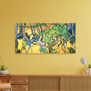 Baumwurzeln und -stämme von Vincent van Gogh Leinwanddruck
