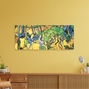 Baumwurzeln und -stämme von Vincent van Gogh Leinwanddruck