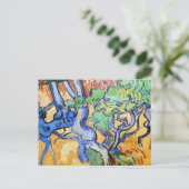 Baumwurzeln Vincent van Gogh Postkarte (Stehend Vorderseite)