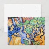 Baumwurzeln Vincent van Gogh Postkarte (Vorne/Hinten)