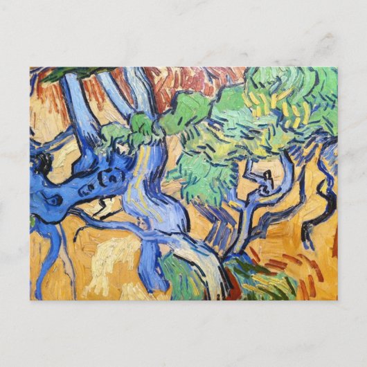 Baumwurzeln Vincent van Gogh Postkarte (Vorderseite)