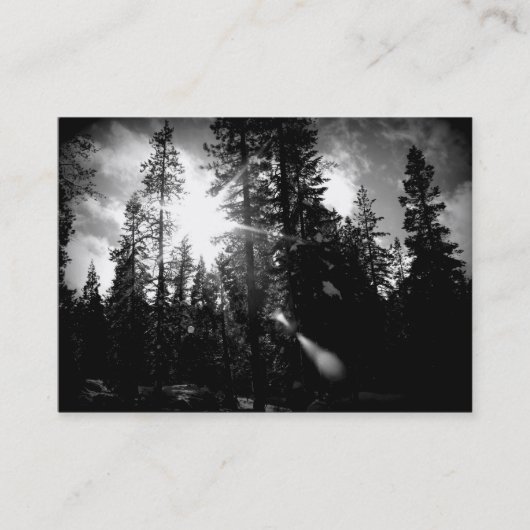 Baumzucht-Visitenkarte Visitenkarte (Vorderseite)