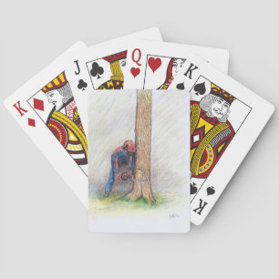 Baumzüchter-Baum-Chirurg Spielkarten