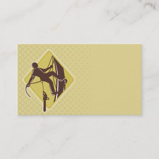 Baumzüchterbaumchirurg-Landwirtkettensäge Visitenkarte (Vorderseite)