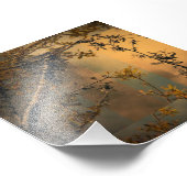 Baumzweig Fotodruck (Ecke)