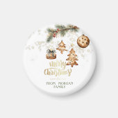 Baumzweig, Ornamente, Sterne Magnet (Vorne)