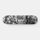 Baumzweige auf Holz Skateboard (Horizontal)