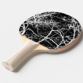 Baumzweige auf schwarzem Hintergrund Tischtennis Schläger (Vorderseite)