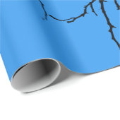 Baumzweige Geschenkpapier (Rolleneckpunkt)