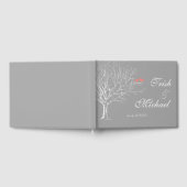 Baumzweige Graukorallenvögel Hochzeitsbuch Gästebuch (Voll)