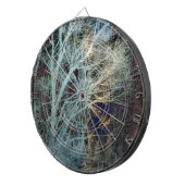 Baumzweige im Winter Dartscheibe (Vorderseite rechts)