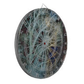 Baumzweige im Winter Dartscheibe (Vorderseite Links)