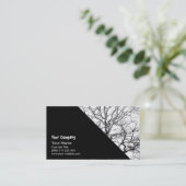 Baumzweige Visitenkarte (Stehend Vorderseite)