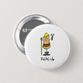 Baunuss Button (Vorne & Hinten)
