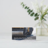 Baupflaster Visitenkarte (Stehend Vorderseite)