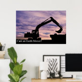 Bauplakat Poster (Heimbüro)