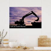 Bauplakat Poster (Küche)