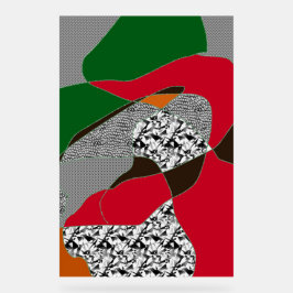 Bauplatte Acrylschild