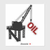 Bauplattform Aufkleber (Blatt)