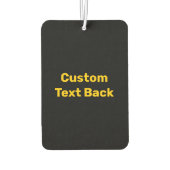 Bauplattform Autolufterfrischer (Rückseite)