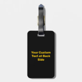 Bauplattform Gepäckanhänger (Rückseite vertikal)