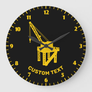 Bauplattform Große Wanduhr