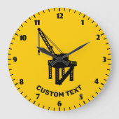 Bauplattform Große Wanduhr (Vorderseite)