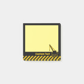 Bauplattform Post-it Klebezettel (Vorderseite)