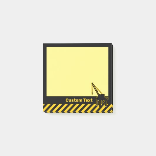 Bauplattform Post-it Klebezettel (Vorderseite)