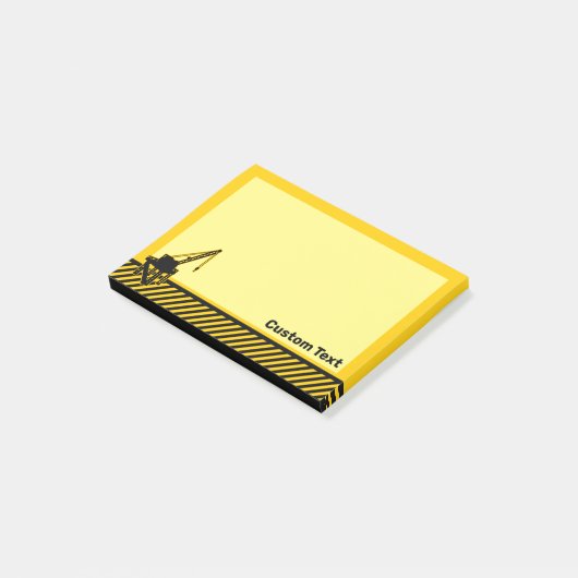 Bauplattform Post-it Klebezettel (angewinkelt)