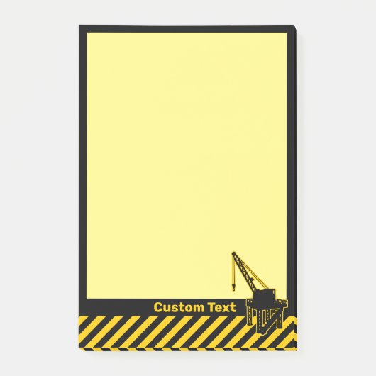 Bauplattform Post-it Klebezettel (Vorderseite)