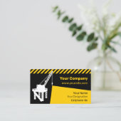 Bauplattform Visitenkarte (Stehend Vorderseite)