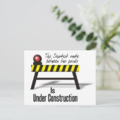 Baupostkarte Postkarte (Stehend Vorderseite)