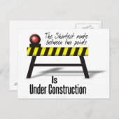 Baupostkarte Postkarte (Vorne/Hinten)