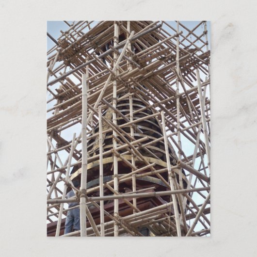 Bauprojekte in Kathmandu Postkarte (Vorderseite)