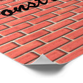 Baurahmen Poster (Ecke)