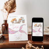 Baurassenkraftwagen - gemeinsame thematische Auffo Einladung